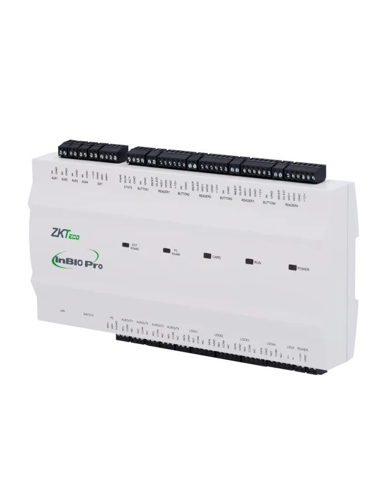 ZKTECO Controladora de acceso Multi-identificación - Facial, huella, t