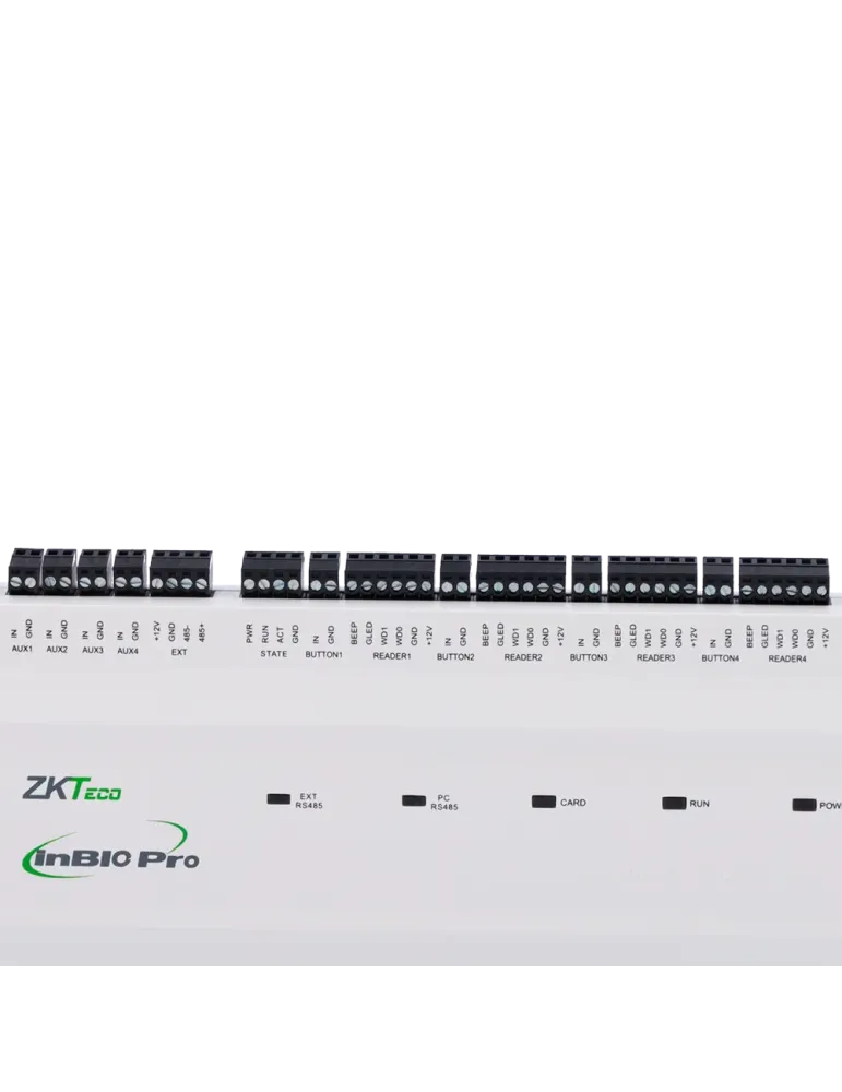 ZKTECO Controladora de acceso Multi-identificación - Facial, huella, t