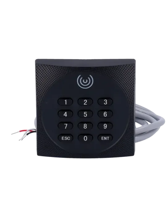 ZKTECO Lector de acceso - Acceso por tarjeta EM/MF DESFire y PIN - Ind