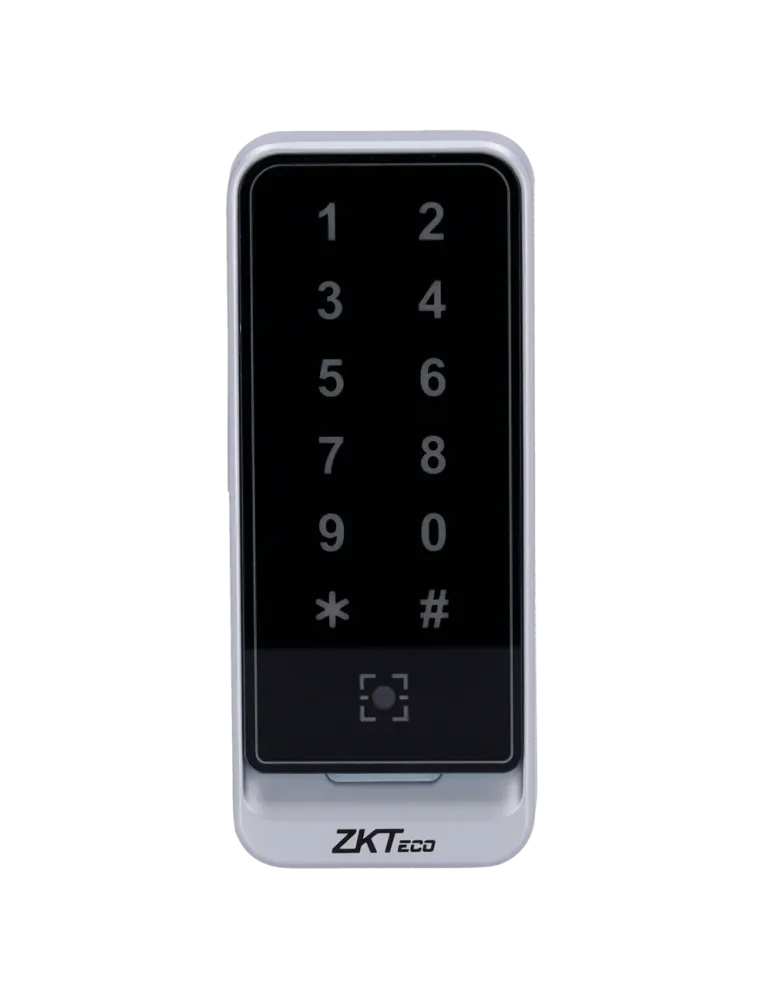 ZKTECO Lector de acceso - Acceso por código QR, tarjeta EM y PIN - Ind