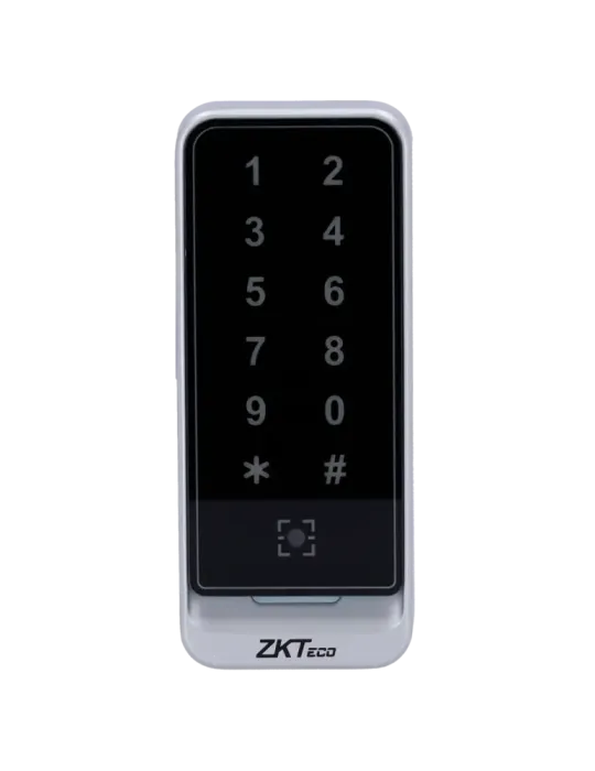 ZKTECO Lector de acceso - Acceso por código QR, tarjeta EM y PIN - Ind