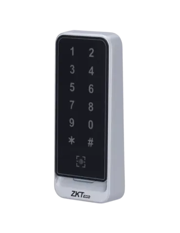 ZKTECO Lector de acceso - Acceso por código QR, tarjeta MF y PIN - Ind
