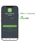 ZKTECO Licencia APP de ZKBio CVSecurity - Capacidad 200 usuarios - Ape