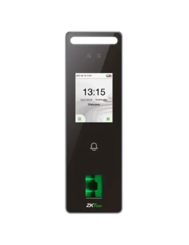 ZKTECO Control de acceso y presencia IP65 - Facial, huella, tarjeta MF