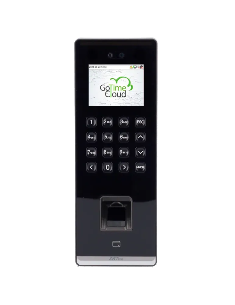 ZKTECO Control de presencia y acceso simple - Facial, huella, tarjeta