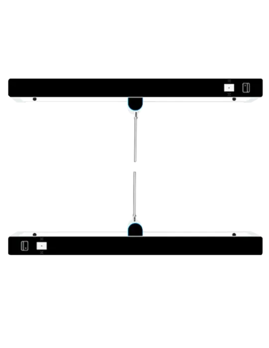 ZKTECO Torno de acceso bidireccional - Portillo con barrera acrílica p
