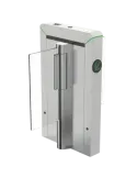 ZKTECO Torno de acceso bidireccional doble - Portillo compacto con bar