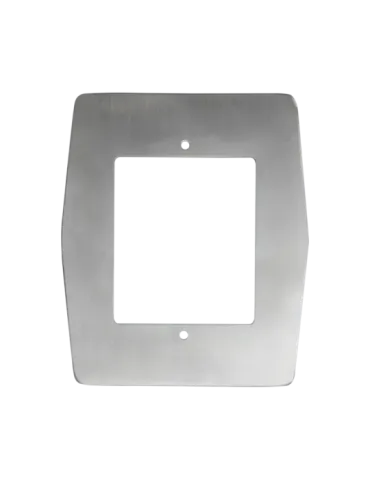 ZKTECO Placa de acero personalizada para tornos - Embellecedor para le