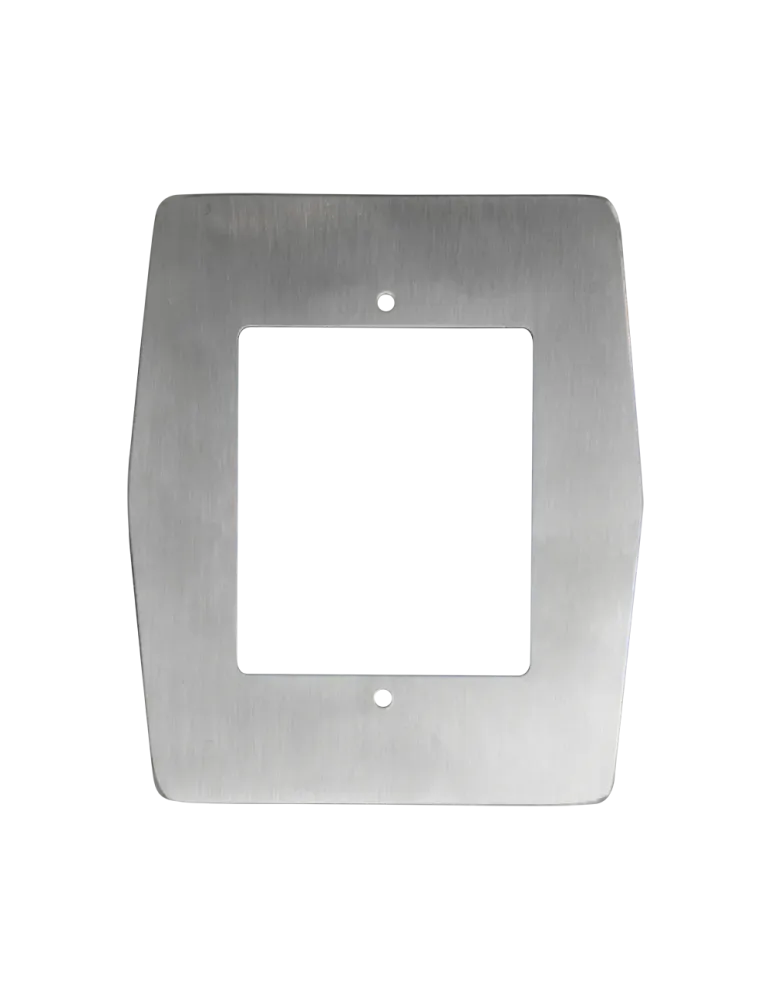 ZKTECO Placa de acero personalizada para tornos - Embellecedor para le