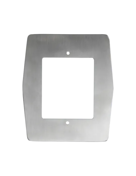 ZKTECO Placa de acero personalizada para tornos - Embellecedor para le