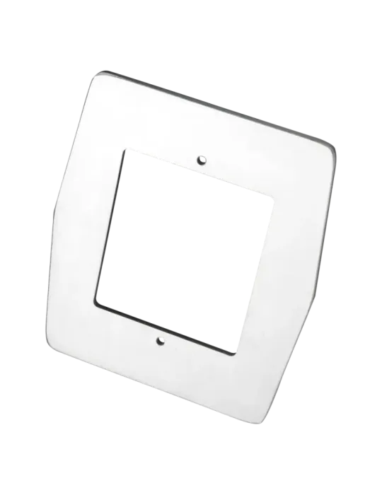 ZKTECO Placa de acero personalizada para tornos - Embellecedor para le