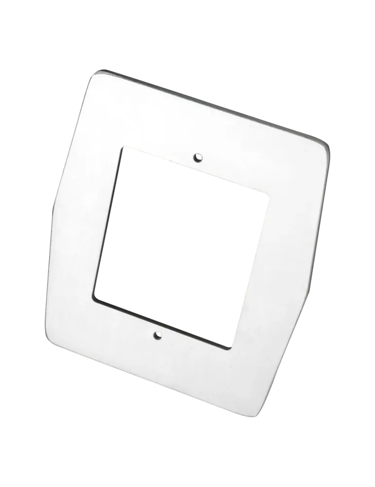 ZKTECO Placa de acero personalizada para tornos - Embellecedor para le