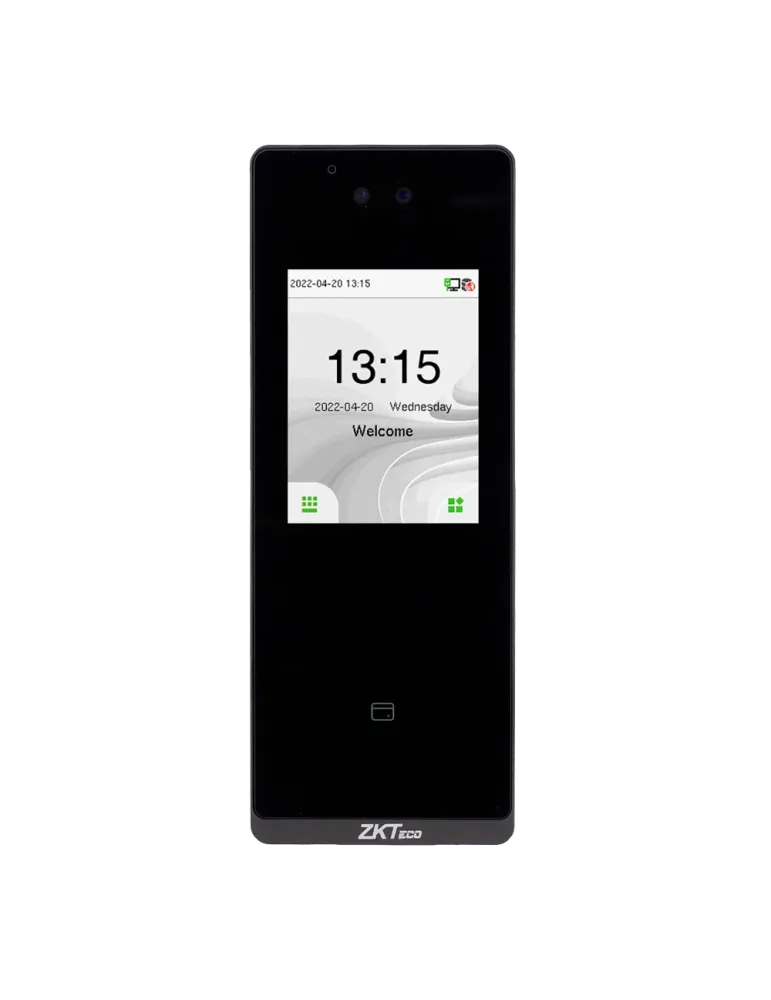ZKTECO Control de acceso y presencia IP65 - Facial, tarjeta MF y PIN -