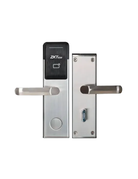 ZKTECO Cerradura de hotel online - Apertura por tarjeta MF - Backset 7