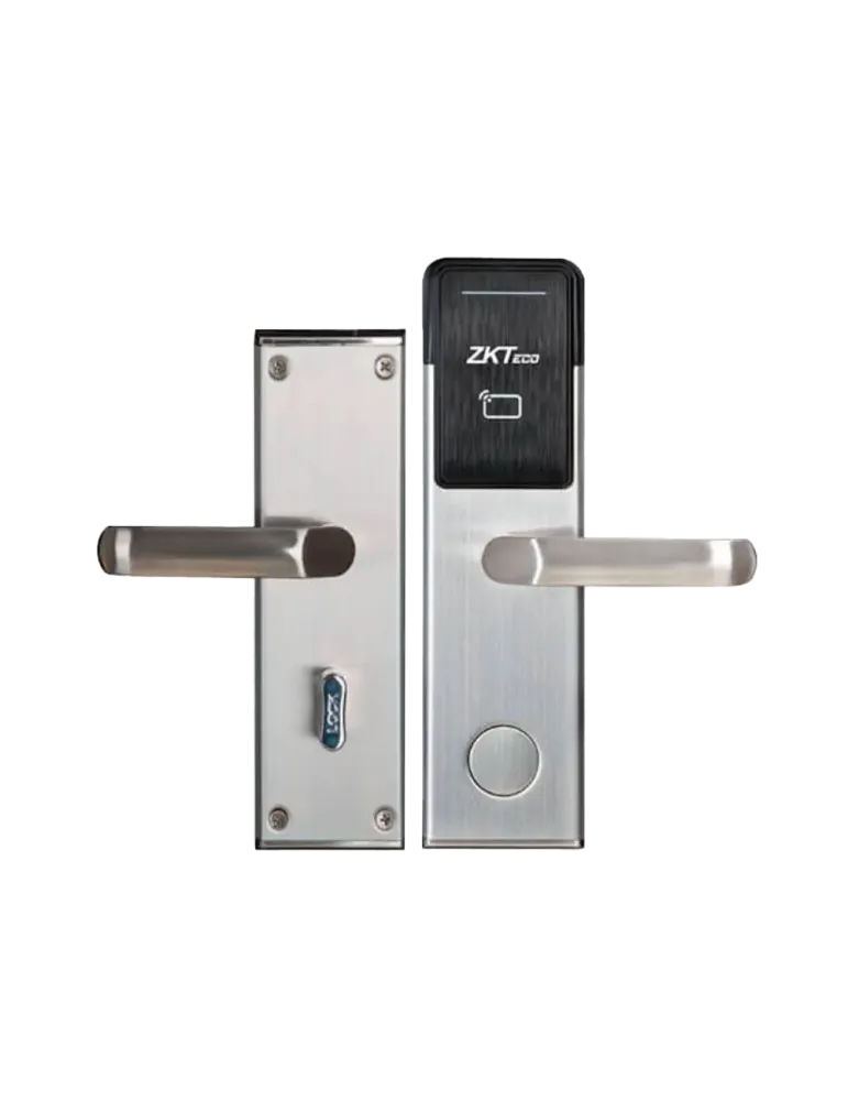 ZKTECO Cerradura de hotel online - Apertura por tarjeta MF - Backset 7