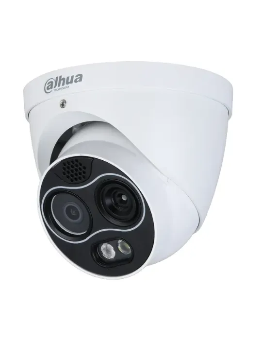 Dahua WizSense Domo Térmico + Visible: Detecta Personas hasta 292m y Vehículos hasta 778m Dahua WizSense Domo Térmico + Visible: Detecta Personas hasta 292m y Vehículos hasta 778m
