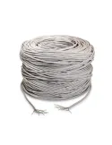 Bobina de cable rj45 utp aisens a133-0208 cat.5e/ 100m/ gris