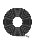 Bobina de cable rj45 para exteriores ftp awg24 aisens a135-0674 cat.6/ 305m/ impermeable/ negro