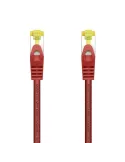 Cable de red rj45 sftp aisens a146-0468 cat.7/ 25cm/ rojo