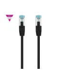 Cable de red rj45 sftp nanocable 10.20.1701-bk cat.7/ 1m/ negro