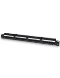 Patch panel aisens a141-0509/ 24 puertos/ cat.6/ altura 1u/ gestión de cables