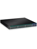 Switch gestionable trendnet tpe-5048ws 48 puertos/ rj-45 gigabit 10/100/1000 poe/ sfp