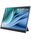 Monitor portátil lg gram +view 16mr70 16'/ wqxga/ negro y plata