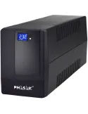 Sai línea interactiva phasak 2000 va lcd/ 2000va/ 4 salidas/ formato torre