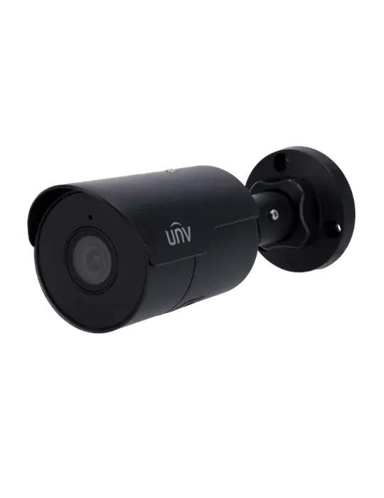 Cámara Bullet IP UNV Gama Prime 5MP con Micrófono y Altavoz Integrados Cámara Bullet IP UNV Gama Prime 5MP con Micrófono y Altavoz Integrados