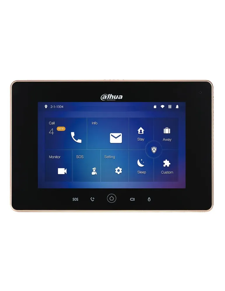 DAHUA VTH5221D-S2: Pantalla Táctil para Seguridad y Control DAHUA VTH5221D-S2: Pantalla Táctil para Seguridad y Control