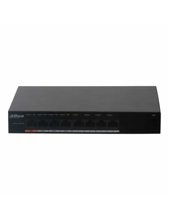 DAHUA PFS3008-8ET-60: Switch PoE para instalaciones seguras