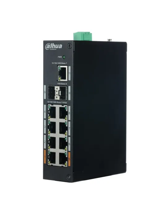 Switch PoE DAHUA PFS3211-8GT-120 | 8 Puertos Gigabit 120W