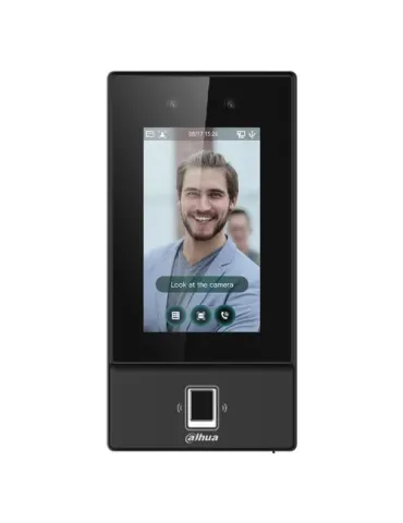 DAHUA ASI6214S: Terminal de Control de Acceso con Reconocimiento Facial Avanzado