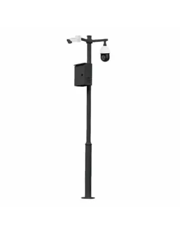 Báculo Desmontable MCi KIT-BACULO-45-NEGRO: Solución Profesional para Instalaciones de Seguridad