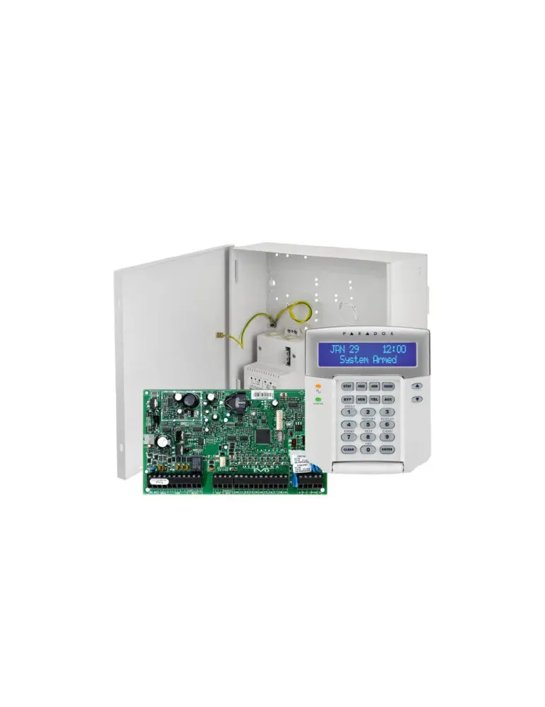 PARADOX KITEVO-01: Kit Central de Seguridad Expandible