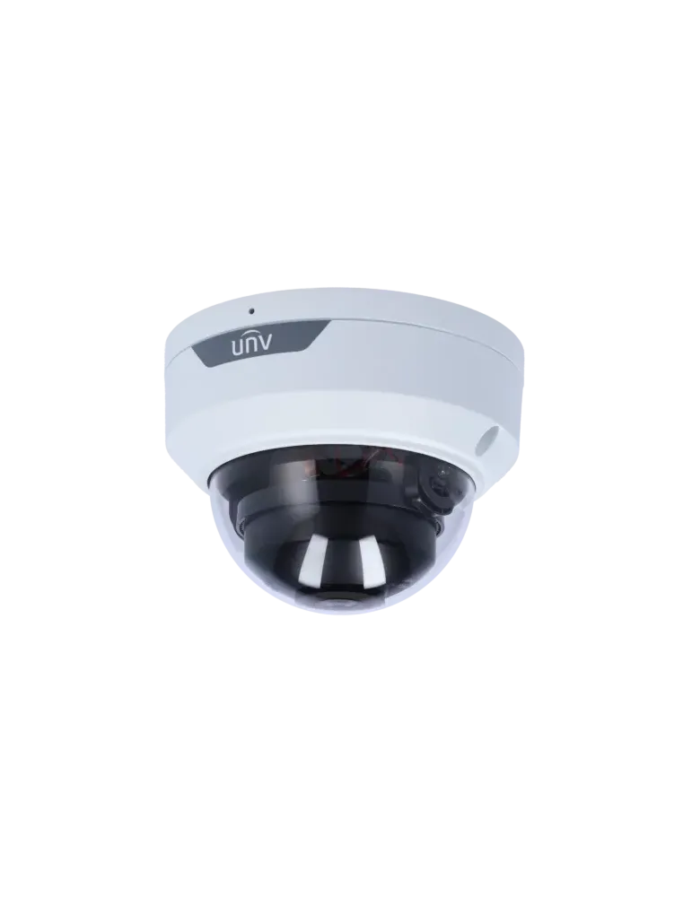 Cámara Domo IP UNIVIEW 8MP con micrófono y WDR 120dB