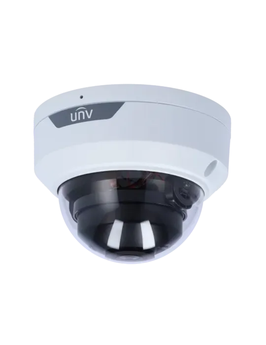 Cámara Domo IP UNIVIEW 8MP con micrófono y WDR 120dB