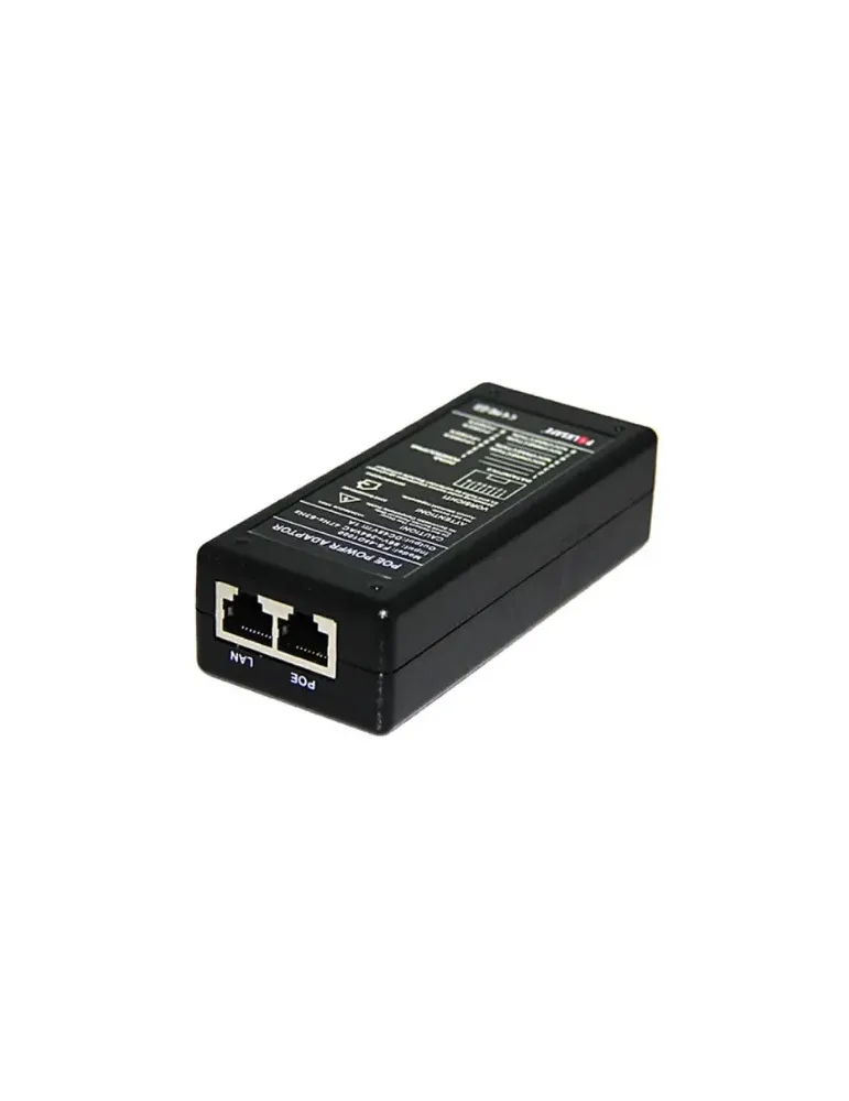 Inyector PoE MCi INJ-POE-30W: Energía confiable hasta 100m