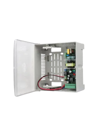 Alimentador Configurable MCi AC-12DC5A-BAT7AH para Sistemas de Control de Acceso