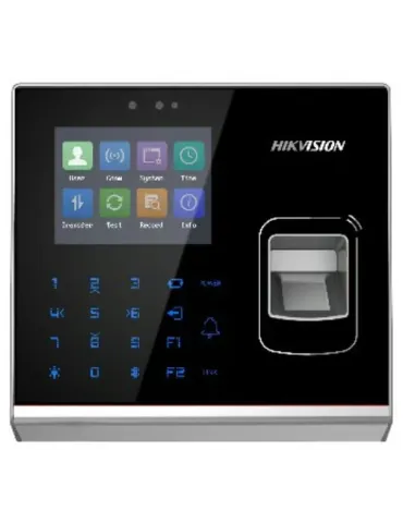 Terminal de Control de Acceso HIKVISION DS-K1T1201AMF con Huellas Dactilares