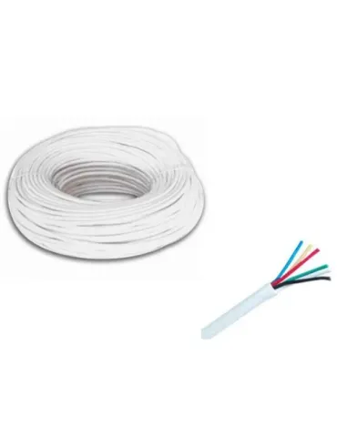 Bobina de Cable Flexibles MCi MC-CA4 para Instalaciones de Alarmas - 100M