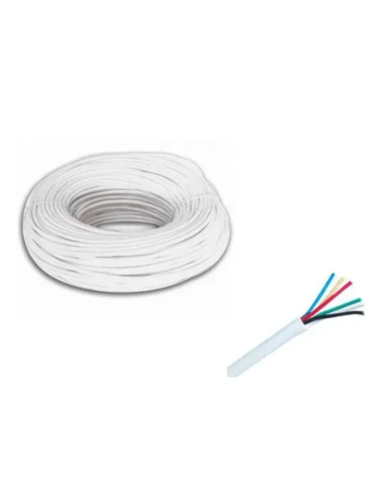 MCi MC-CA4: Bobina de Cable Flexible para Alarmas