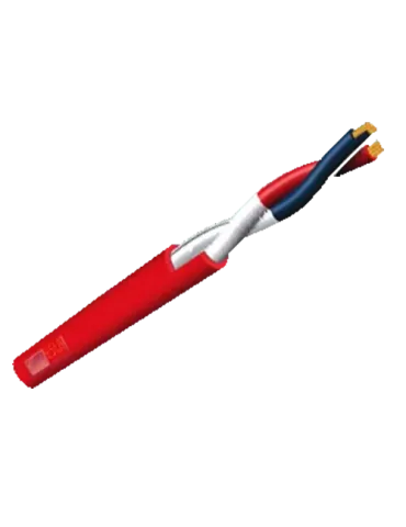 Bobina de Cable Trenzado Resistente al Fuego MCi MC-FRC15-100-C para Instalaciones Seguras