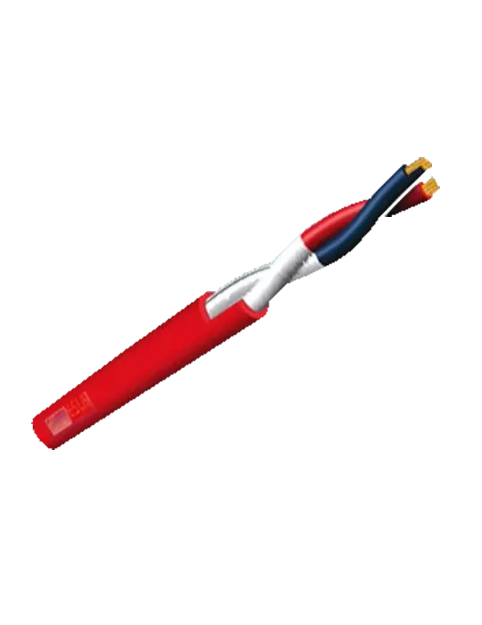 MCi MC-FC25-500-C - Bobina de Cable Trenzado Resistente al Fuego