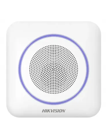 Sirena Inalámbrica HIKVISION DS-PS1-II-WE para Sistemas de Seguridad