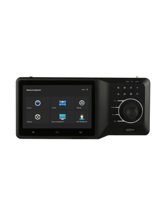 Joystick 4D Dahua NKB5200 con pantalla táctil avanzada