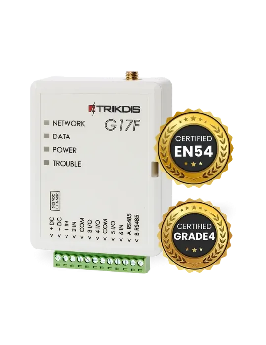 TRIKDIS TX-G17F_4G: Comunicación Segura 4G para Instaladores