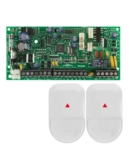 PARADOX SP4000-KIT: Seguridad y Versatilidad para Instaladores