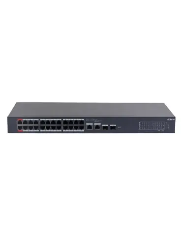 Switch Dahua CS4228-24GT-375: Switch PoE Gestionable para Redes Avanzadas