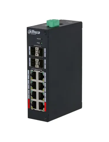 Switch Industrial Dahua HS4412: Potencia y Gestión Eficiente